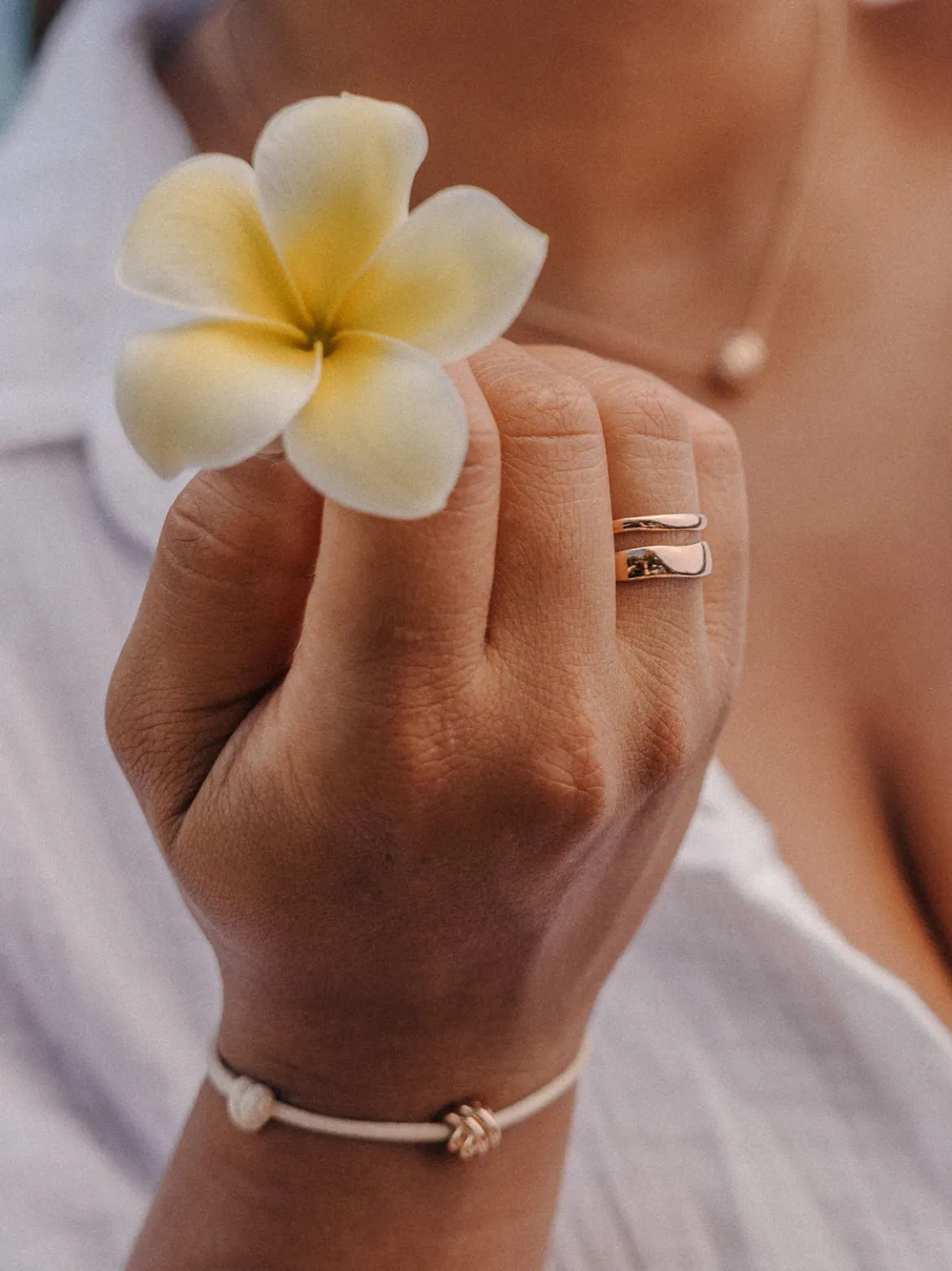 Twin Tides Ring