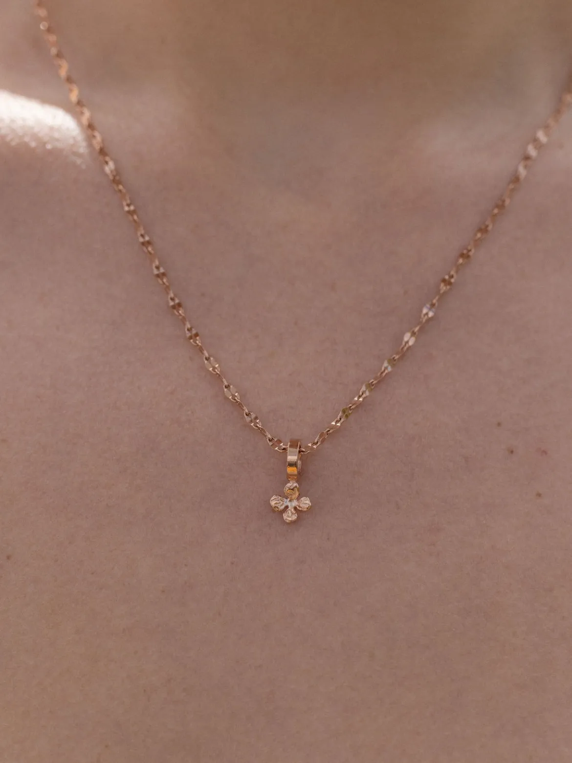 Veilchen Charm Anhänger - Geburtsblume Februar