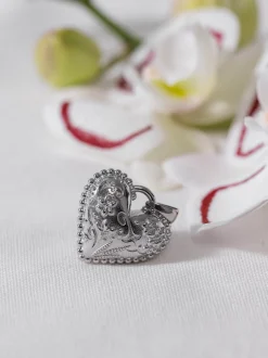 Vintage Love Heart Charm