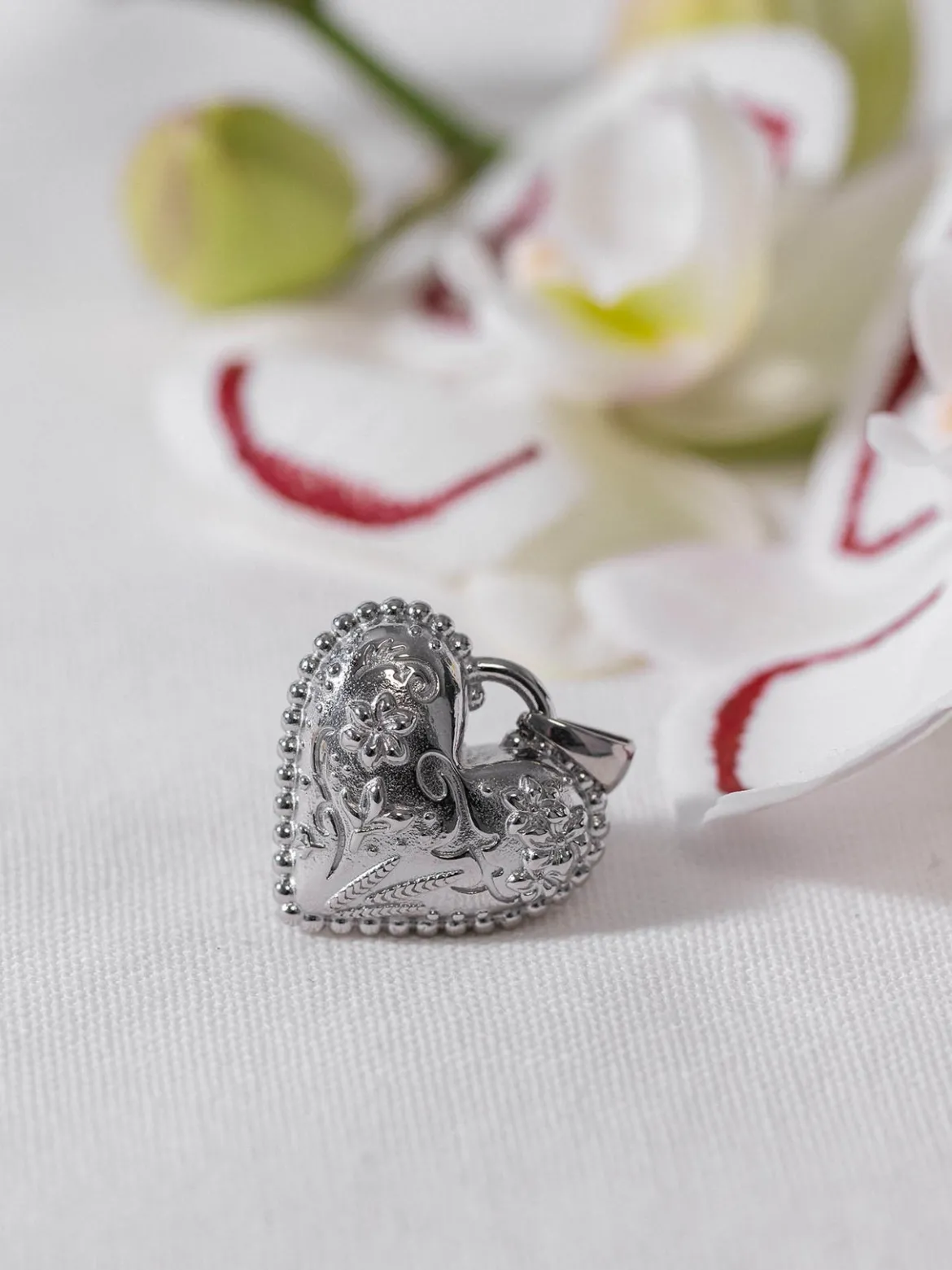 Vintage Love Heart Charm