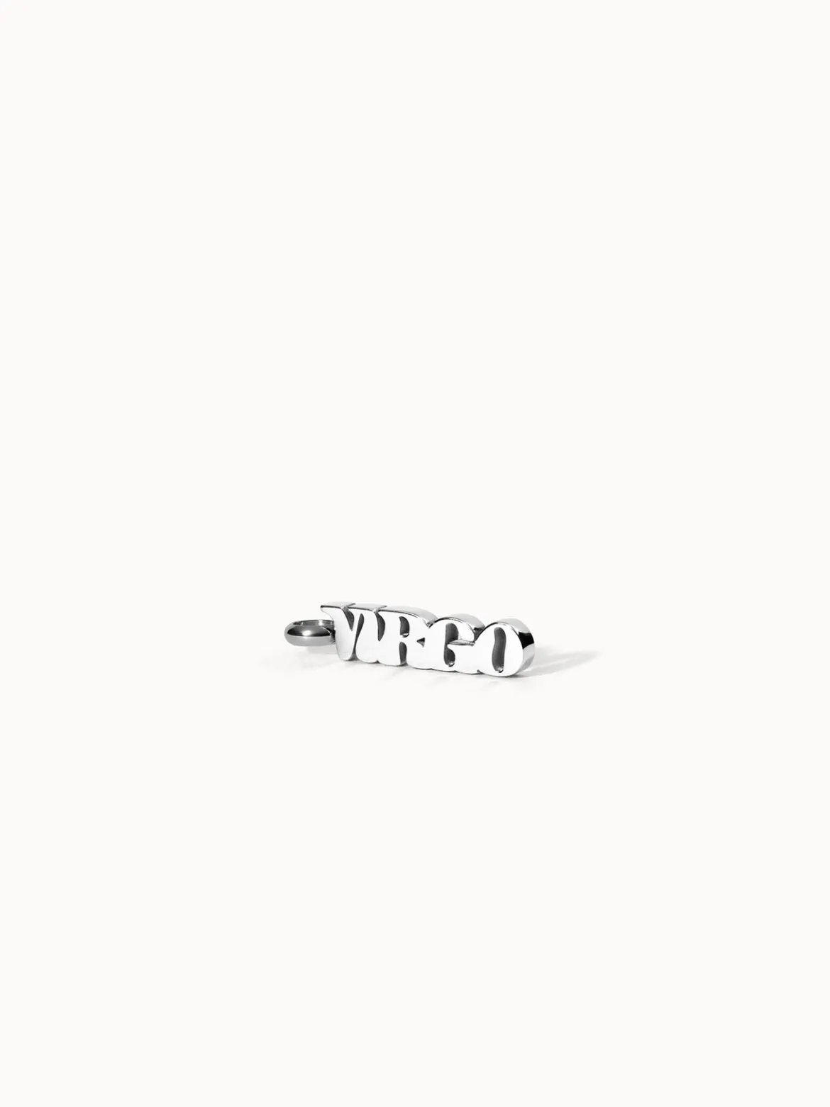 Virgo Letter Charm