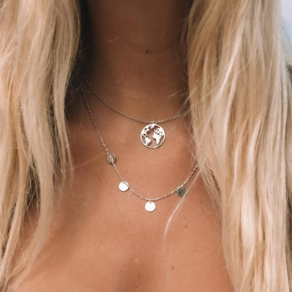 World Map Kette